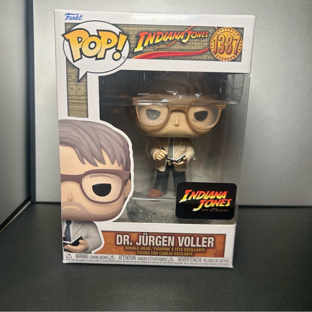 Funko Pop! Indiana Jones Dr. Jürgen Voller with Glasses